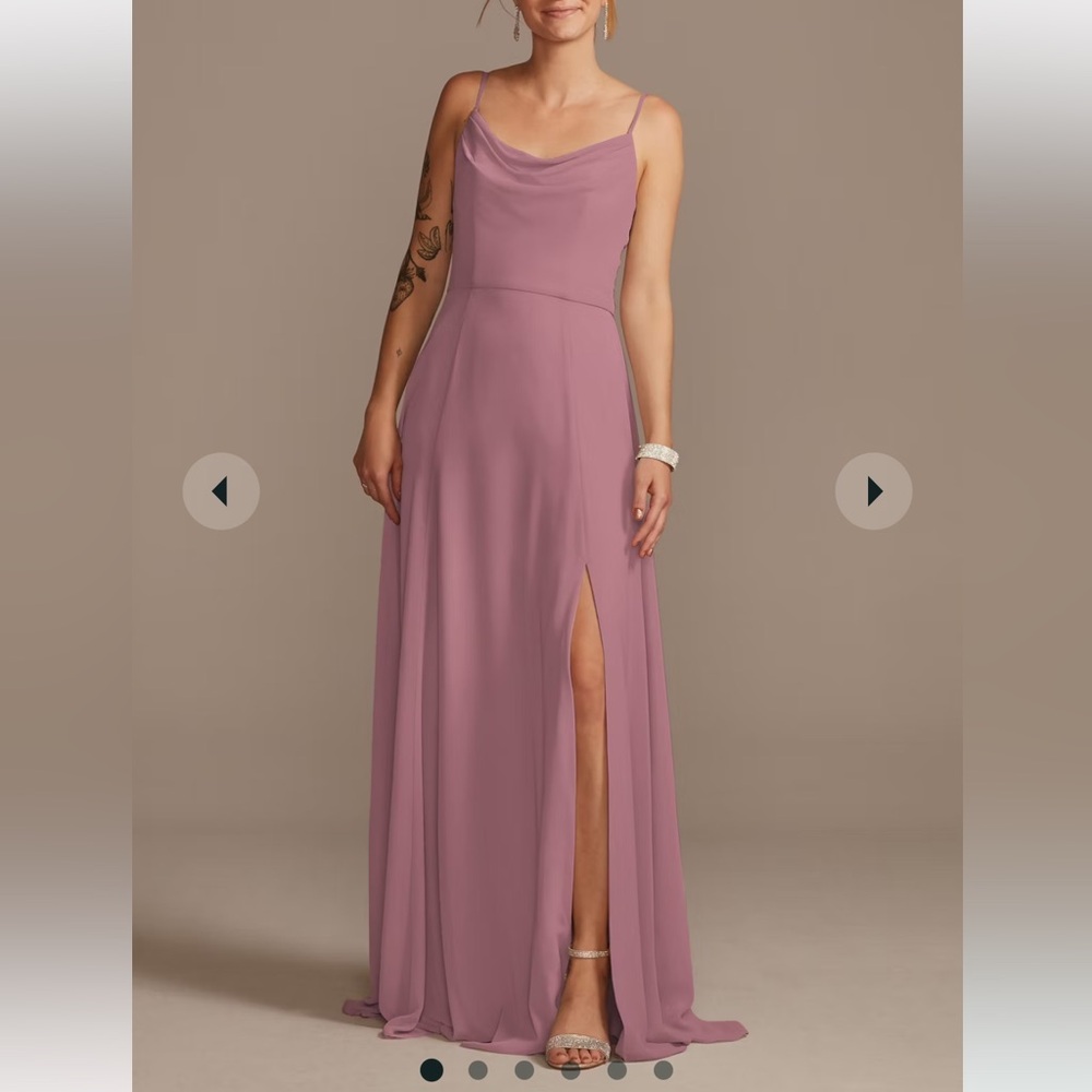 Davids Bridal Quartz Bridesmaid Dress